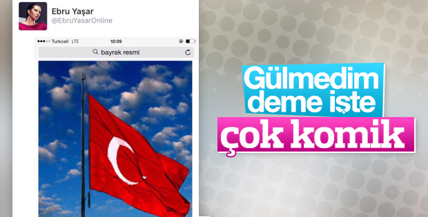 Keşke Ebru Yaşar mizah yaptı diyebilsek