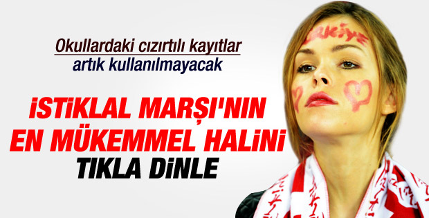 İstiklal marşı yenilendi - izle