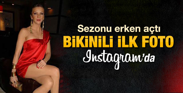 Ivana Sert'in bikinli fotoğraf paylaşması tepki çekti