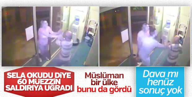 İzmir'de sela okuyan müezzine darp davası sonuçlanmadı