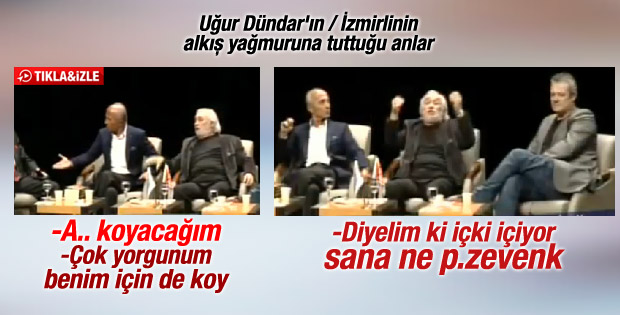 Yaşar Nuri ve Müjdat Gezen'den küfür performansı