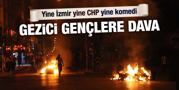 İzmir Belediyesi Gezi eylemcilerinden yine şikayetçi oldu