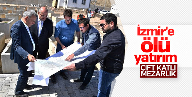 İzmir'de mezarlık sorununa ’çift katlı’ çözüm