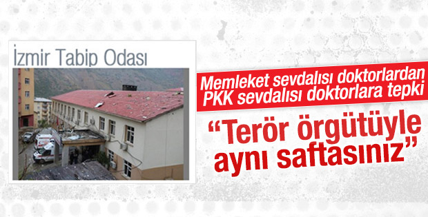 İzmir Tabip Odası'ndan Türk Tabipler Birliği'ne tepki