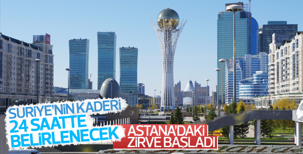 Astana görüşmeleri başladı