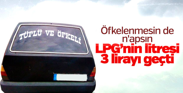 LPG'ye 5 kuruş zam