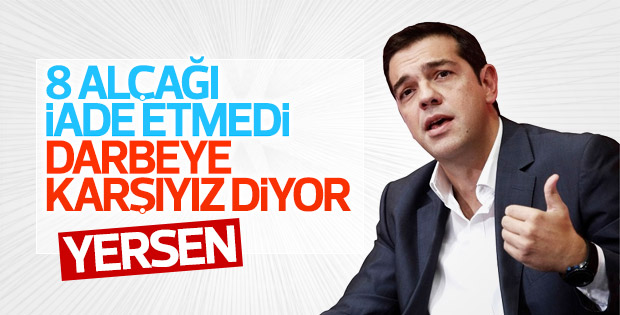 Yunanistan Başbakanlığı'ndan darbeci askerler açıklaması