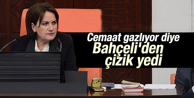 Bahçeli'nin Meral Akşener rahatsızlığı
