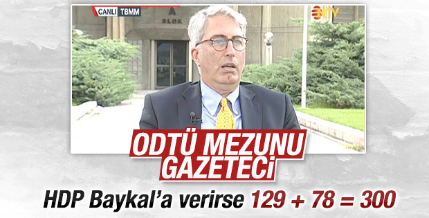 ODTÜ'lü Murat Yetkin'in Meclis Başkanlığı hesabı