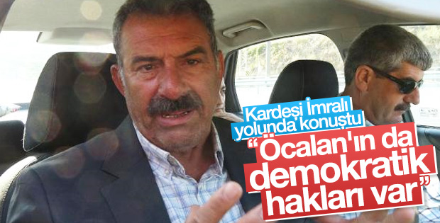 Mehmet Öcalan, görüş için İmralı Adası’na gitti