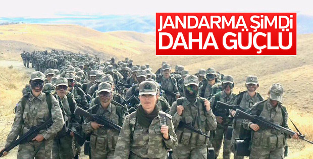 Jandarma'nın kadın astsubay adayları