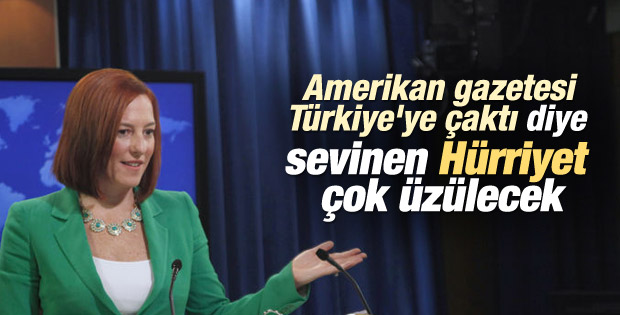 Jen Psaki: Türkiye-ABD ittifakı çatırdamıyor