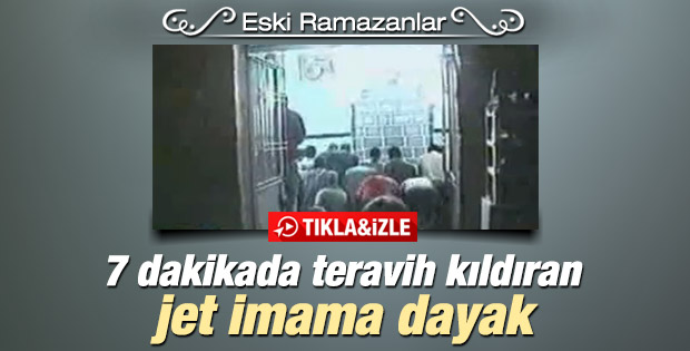 Ramazan'ın unutulmazları: 7 dakikada teravih İZLE