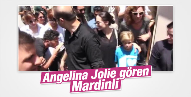 Angelina Jolie'yi şaşırtan Mardinli