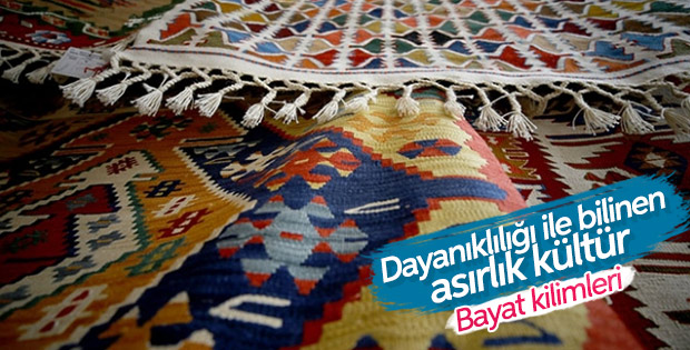 Orta Asya'dan Anadolu'ya taşınan kilim
