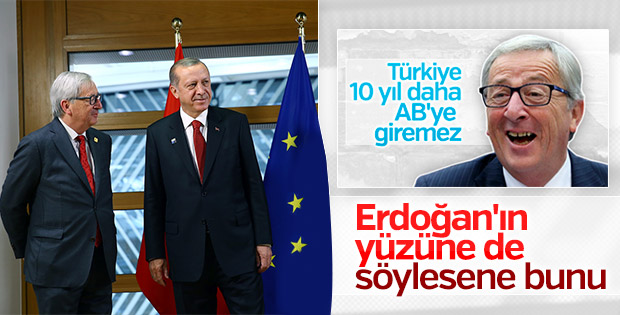 Erdoğan, Juncker ve Tusk ile bir araya geldi