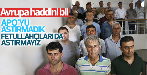 AP Başkanı'ndan idam açıklaması