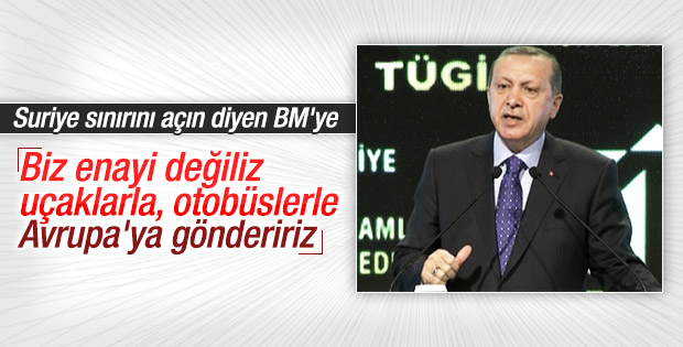 Erdoğan'dan BM'ye sert tepki