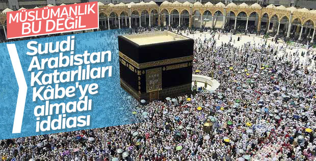 Suudi Arabistan, Katar krizini Mekke'ye taşıdı