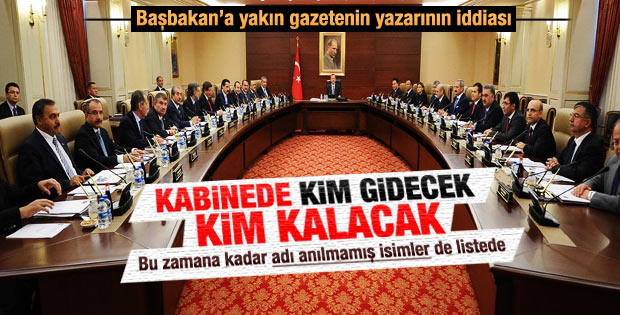 Sabah yazarı Mahmut Övür'ün yeni kabine iddiası