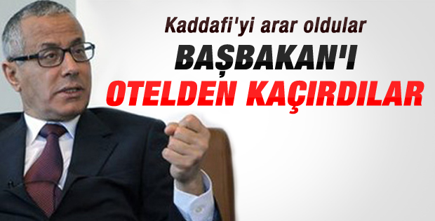 Libya Başbakan'ı Ali Zeydan kaçırıldı