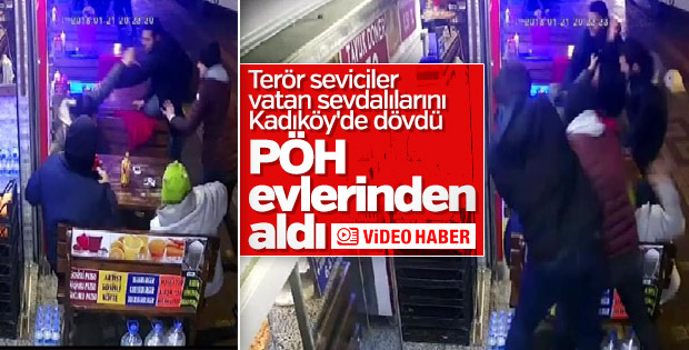 Kadıköy'de 3 gence saldıran terör seviciler yakalandı