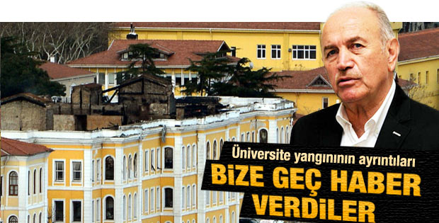 Topbaş'tan GSÜ yangını açıklaması