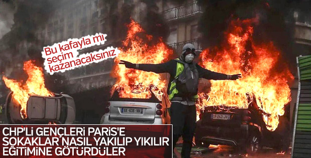 CHP, Fransa'ya eylem öğrenmeye gitti