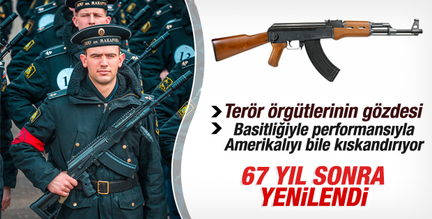 İşte Rusya'nın yeni nesil kalaşnikofları