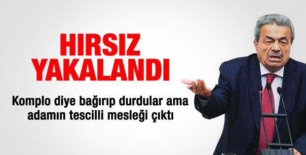CHP'li Kamer Genç'in evine giren hırsız yakalandı