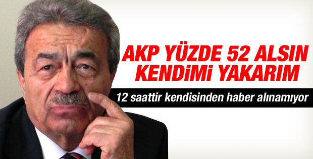 Kamer Genç'in kendimi yakacağım iddiası