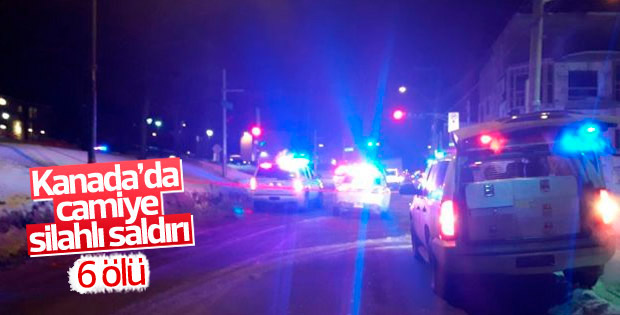 Kanada'da camiye silahlı saldırı düzenlendi