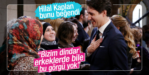 FOTOĞRAF: Kanada Başbakanı'nın Müslüman hassasiyeti
