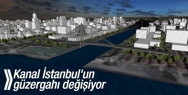 Kanal İstanbul'un güzergahı yeniden ele alınacak