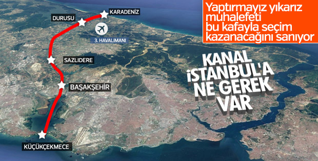 CHP dev projeleri durdurma vaadini sürdürüyor