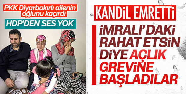 Mersin’de açlık grevindeki HDP’liler gözaltına alındı
