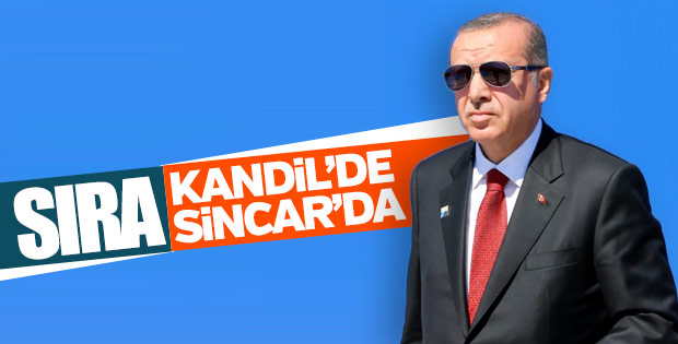 Erdoğan'dan terörle mücadelede kararlılık mesajı