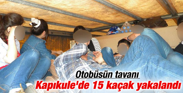 Kapıkule'de tavana gizlenen kaçaklar yakalandı
