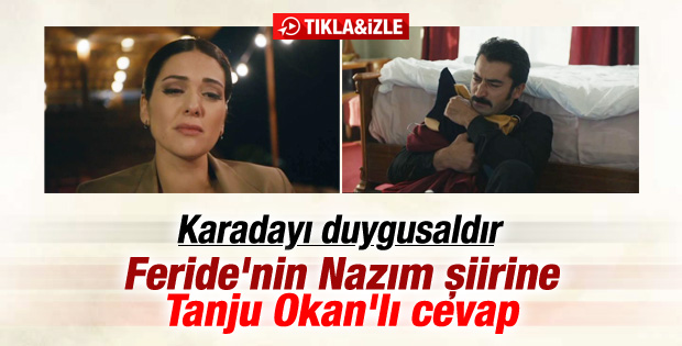 Karadayı'da Nazım şiiri ve Tanju Okan şarkısı İZLE
