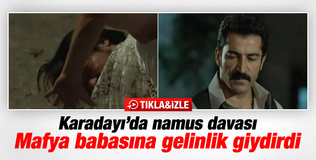 Karadayı'da Mahir mafya liderine gelinlik giydirdi - İzle