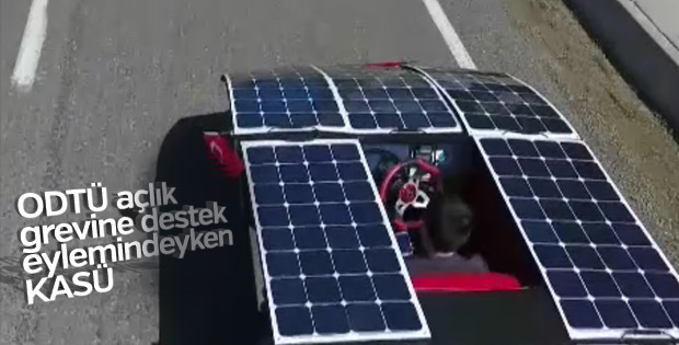 Kastamonu Üniversitesi güneş otomobili yaptı VİDEO