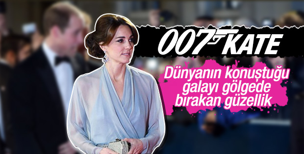 İngiliz Kraliyeti James Bond'un galasında