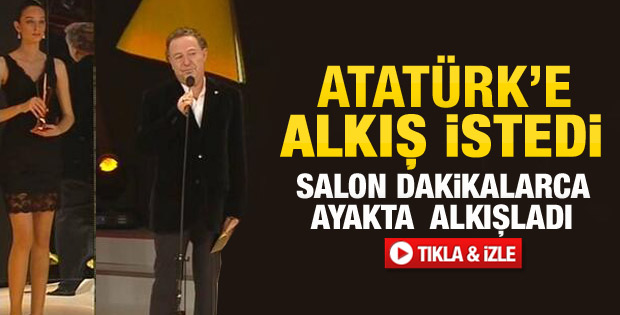 Kayahan'ın ayakta alkışlanan konuşması - Video