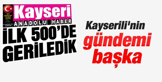 Kayseri İSO'nun en büyük 500 şirketi listesini konuşuyor