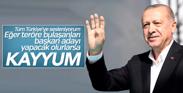 Başkan Erdoğan, Kayseri'de