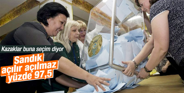 Kazaklar'ın tercihi yine Nazarbayev