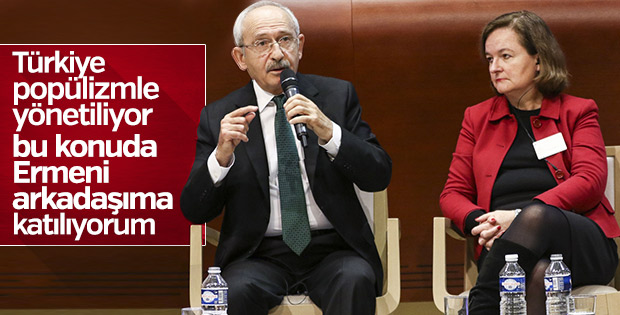 Kılıçdaroğlu Ermeni gazeteciye hak verdi