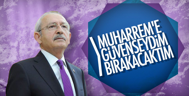 Kılıçdaroğlu 'koltuğu neden bırakmadığını' açıkladı
