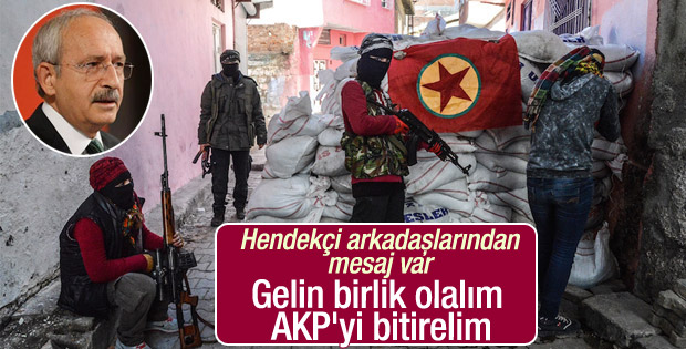 PKK'dan CHP'ye birlik çağrısı