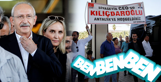 Kemal Kılıçdaroğlu'na Antalya'da coşkulu karşılama